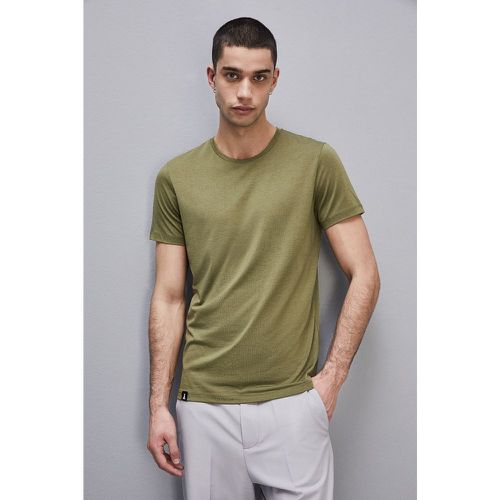 T-shirt slim fit in lyocell e cotone - PATRIZIA PEPE - Modalova