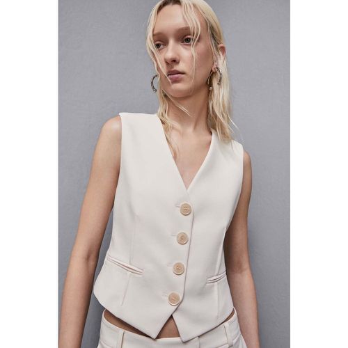 Gilet in twill stretch - PATRIZIA PEPE - Modalova