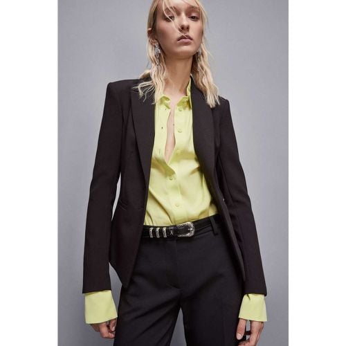 Twill-Blazer schmaler Fit - PATRIZIA PEPE - Modalova