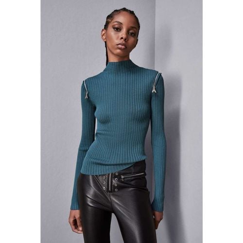 Rippstrickpullover Slim-Fit Essential - PATRIZIA PEPE - Modalova