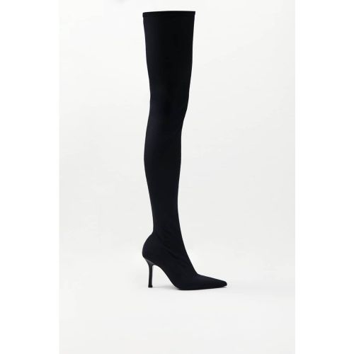 Die Minimal Shape Linie setzt auf hohe, stretchige Lycra-Stiefel mit Absatz für einen raffinierten Second-Skin-Effekt. Sinnlich und bequem liegen sie - 8058701437146 - Modalova