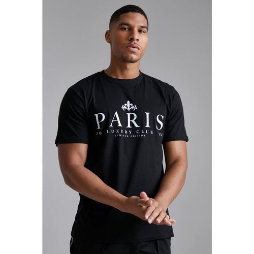 Camiseta Tall Con Estampado Paris City - boohoo - Modalova