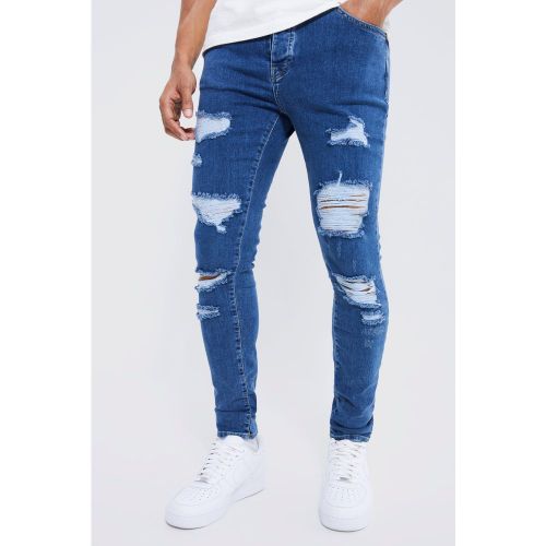 Vaqueros Pitillo Elásticos Rotos - boohoo - Modalova
