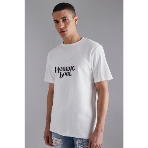 Camiseta Con Estampado Gráfico Pour Homme - boohoo - Modalova