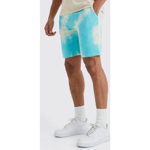 Pantaloncini rilassati in fantasia tie dye - boohoo - Modalova