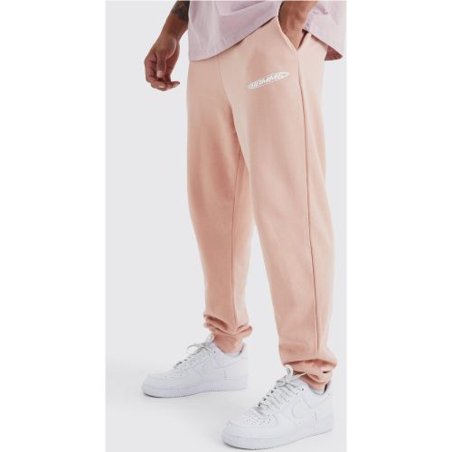 Pantaloni tuta oversize con grafica Homme - boohoo - Modalova