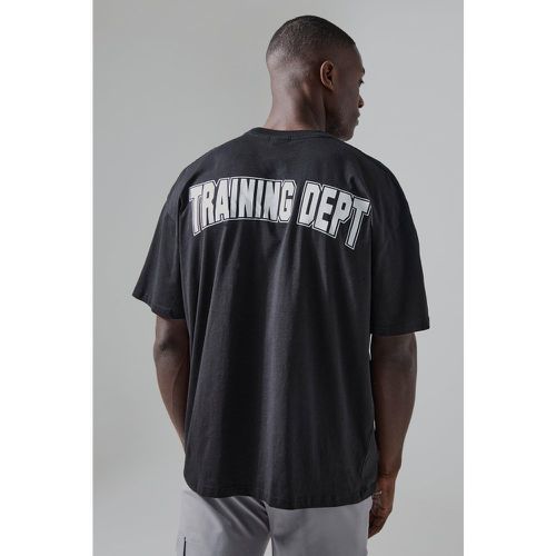 Camiseta Active Oversize Con Estampado Training Dept - boohoo - Modalova