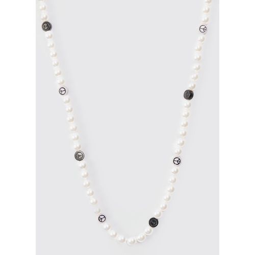 Collar Con Perlas Y Cuentas - boohoo - Modalova