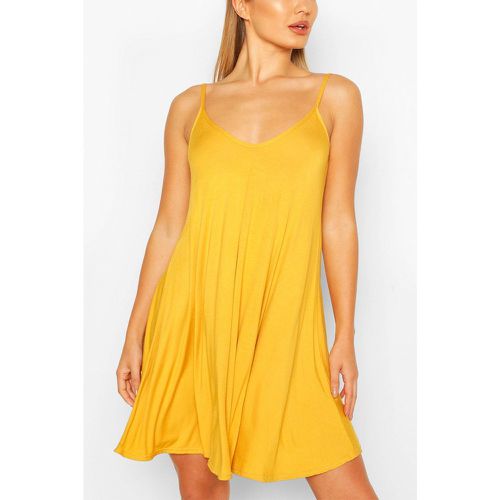 Vestido Básico, Amarillo - boohoo - Modalova