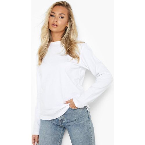 Camiseta Básica De Manga Larga - boohoo - Modalova