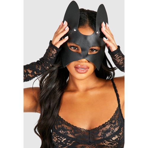 Maschera di Halloween stile Cat Woman nera - boohoo - Modalova