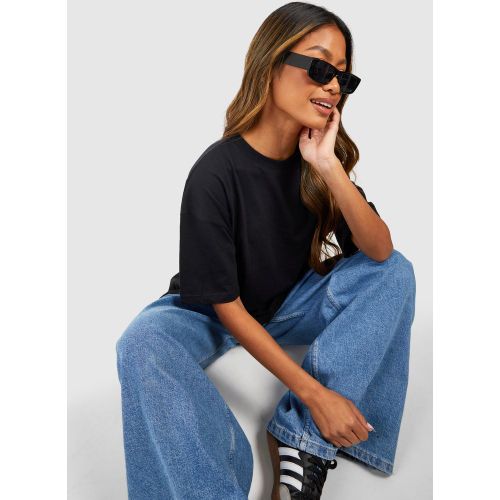 T-shirt oversize, Nero - boohoo - Modalova