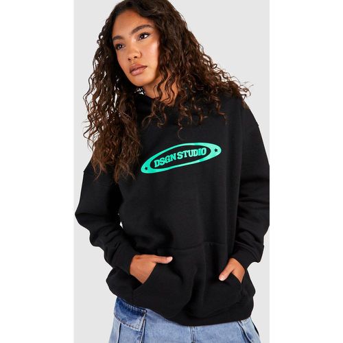 Sudadera Tall Con Capucha Y Eslogan Dsgn Studio - boohoo - Modalova