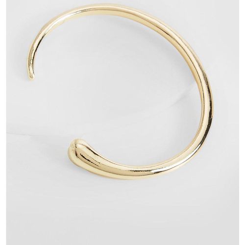 Bracciale rigido color oro - boohoo - Modalova