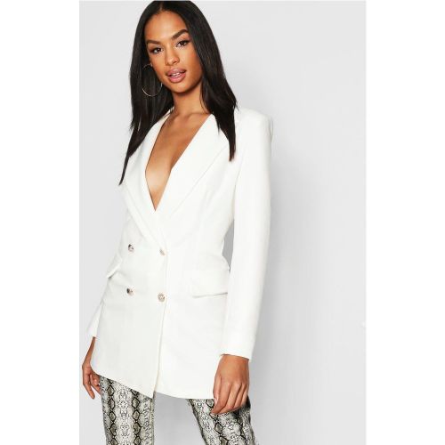 Americana Tall Entallada Con Botones - boohoo - Modalova