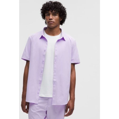 “ Chemise Ã  manches courtes Airing Easys â€“ Violet â€“ Taille L - lululemon - Modalova