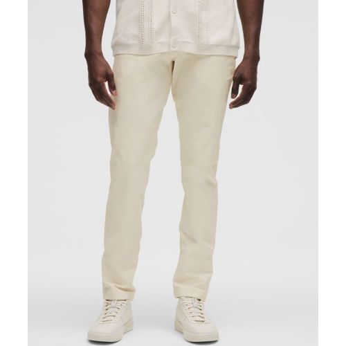 “ Pantalon chino ABC coupe slim Coton VersaTwill extensibles â€“ 86 cm â€“ Taille 32 - lululemon - Modalova