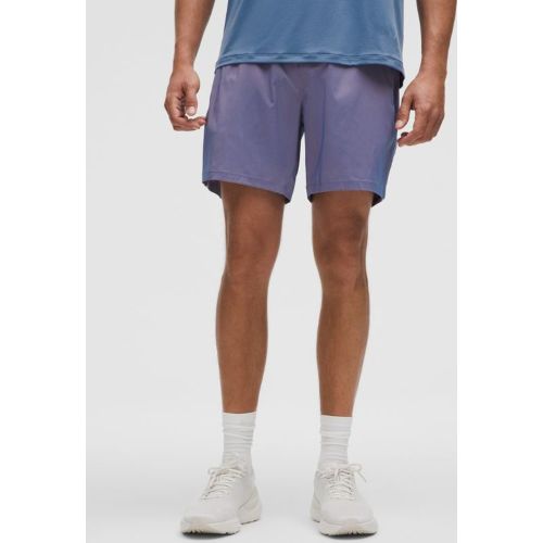“ Short Pace Breaker non doublÃ© IrisÃ©s â€“ 18 cm â€“ Bleu â€“ Taille L - lululemon - Modalova