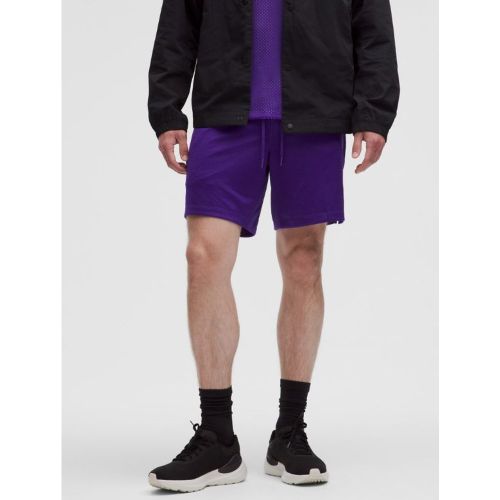 “ Short non doublÃ© double Ã©paisseurs â€“ 18 cm â€“ Violet/Violet â€“ Taille L - lululemon - Modalova