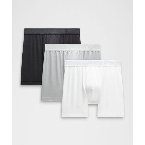 “ Boxer Always In Motion Lot de 3s â€“ 13 cm â€“ Noir/Blanc â€“ Taille L - lululemon - Modalova