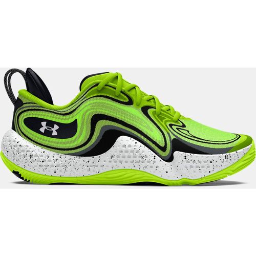 Scarpe da basket Spawn 6 unisex High Vis / Nero / Bianco 44.5 - Under Armour - Modalova