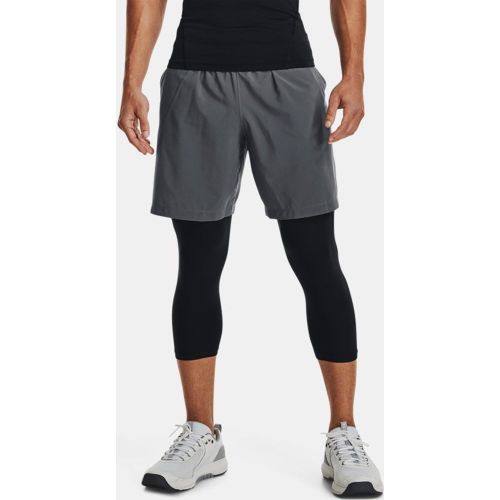 Shorts Woven Graphic da uomo Pitch / Nero L - Under Armour - Modalova