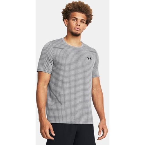 Maglia a maniche corte Seamless Grid da uomo Mod / Nero XXL - Under Armour - Modalova