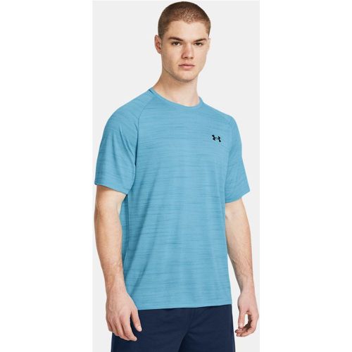 Maglia a maniche corte Tech™ 2.0 Tiger da uomo Capri / Nero XL - Under Armour - Modalova