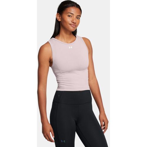 Canotta Train Seamless da donna Tetra / Bianco XL - Under Armour - Modalova