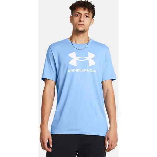 Maglia a maniche corte Sportstyle Logo da uomo Horizon / Bianco S - Under Armour - Modalova