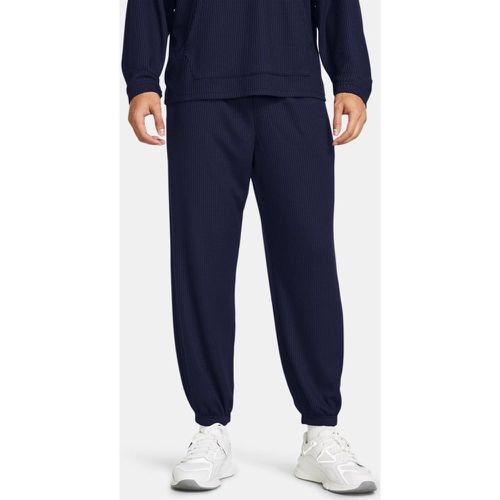 Jogger Rival Waffle da uomo Midnight Marino / Bianco S - Under Armour - Modalova