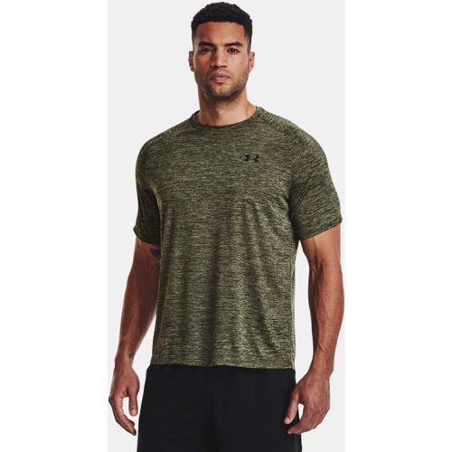 Maglia a maniche corte Tech™ 2.0 da uomo Marine OD / Nero XL - Under Armour - Modalova