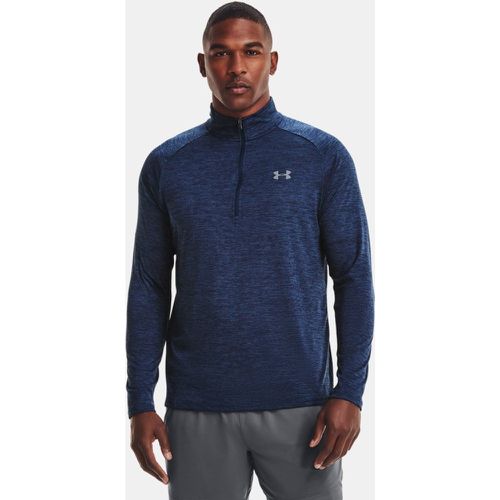 Maglia a manica lunga Tech™ ½ Zip da uomo Academy / Acciaio S - Under Armour - Modalova