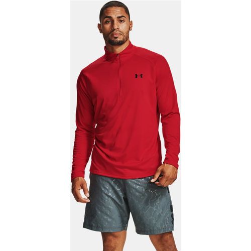 Maglia a manica lunga Tech™ ½ Zip da uomo / Nero L - Under Armour - Modalova