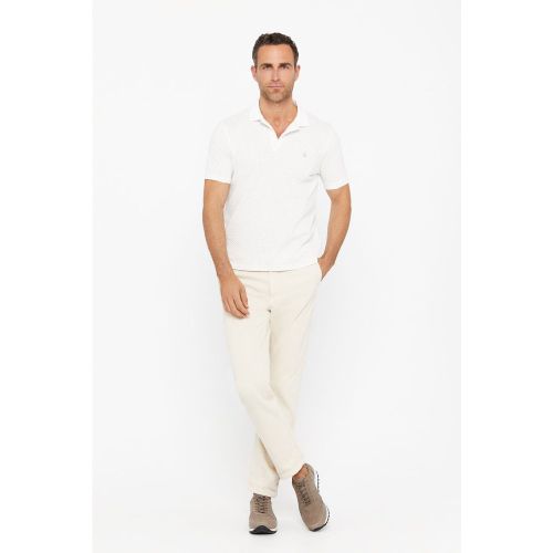 Polo piqué microestampado - Cortefiel - Modalova