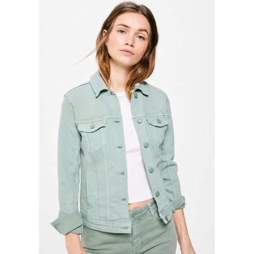 Chaqueta vaquera color algodón - Springfield - Modalova