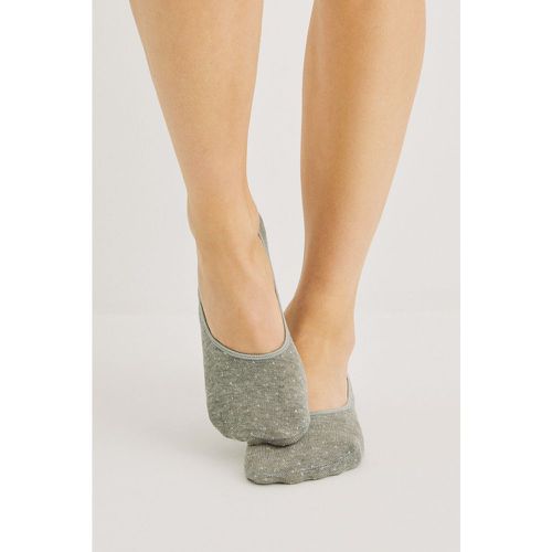 Calcetines invisibles algodón gris - Women'secret - Modalova