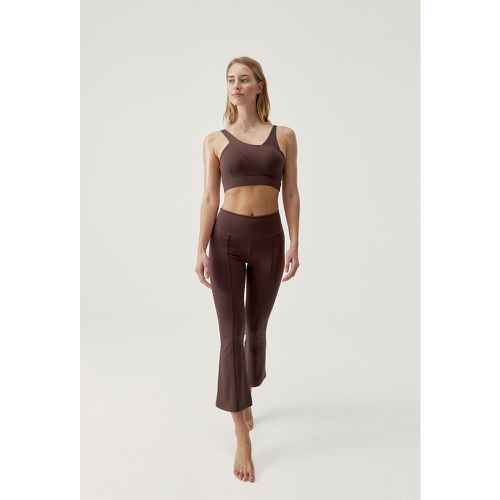 Legging jin flare cacao - Born Living Yoga - Modalova
