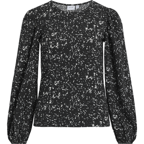 Top manches longues noir Anna - Vila - Modalova