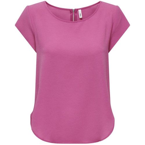 Top col rond manches courtes Agnes - Only - Modalova