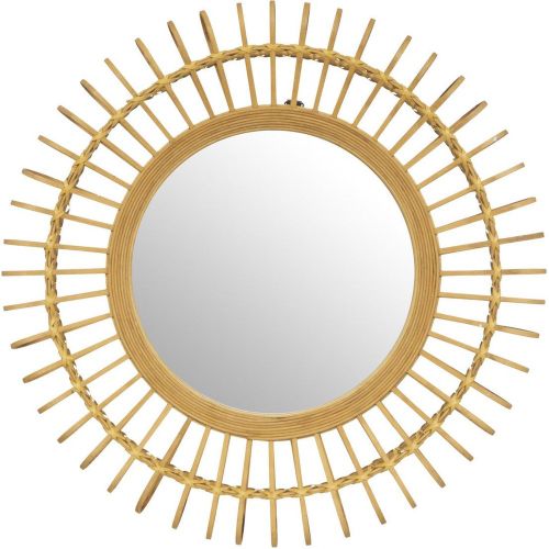Miroir Danica, bambou, D70 cm - 3S. x Home - Modalova