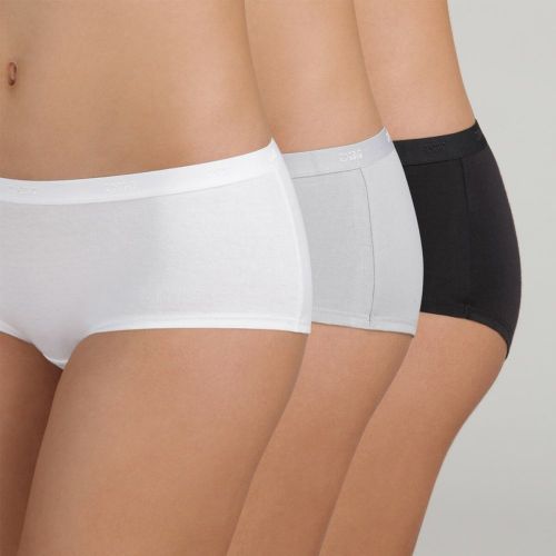 Lot de 3 boxers noir, blanc et gris - Les Pockets en coton - Dim - Modalova