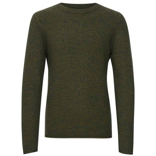 Pull homme vert foncé en coton - Blend - Modalova