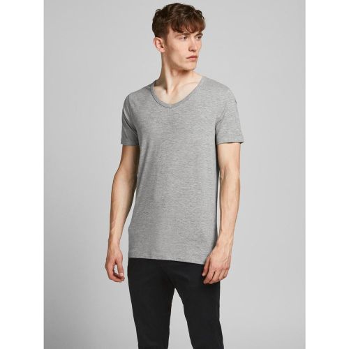 T-shirt Stretch Fit Col en V Manches courtes Clair - jack & jones - Modalova