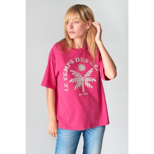 Tee-Shirt CASSIO rose Eden - Le Temps des Cerises - Modalova