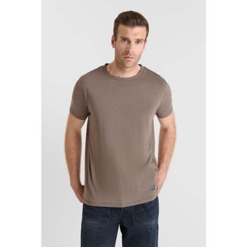 Tee-Shirt marron en coton Gus - Le Temps des Cerises - Modalova