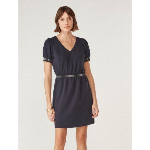 Robe courte cintrée détails manches - Naf Naf - Modalova