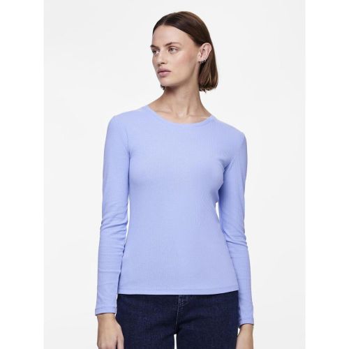 T-shirt slim fit manches longues Emma - Pieces - Modalova