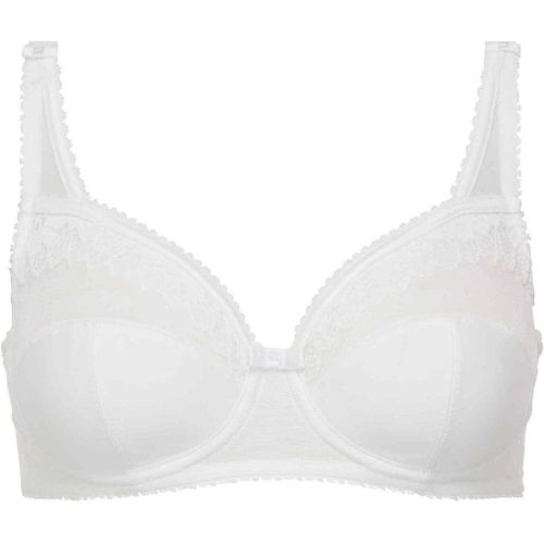 Soutien-gorge Armatures dentelle et tulle plumetis - Blanc - Playtex - Modalova