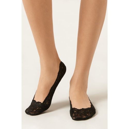 Chaussettes Invisibles en Volant de Dentelle Taille TAILLE UNIQUE - Calzedonia - Modalova